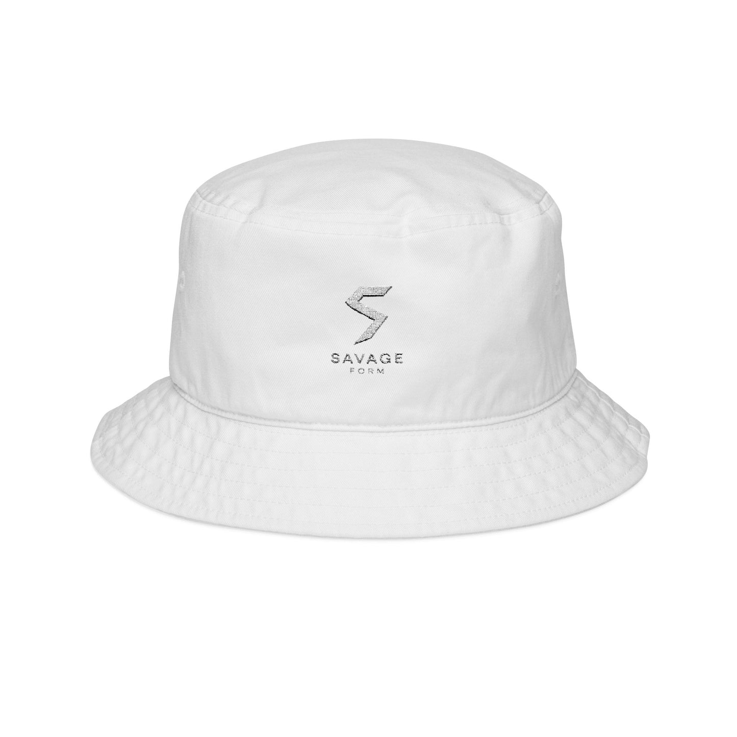 Stylish Bucket Hat with Embroidered SF Logo