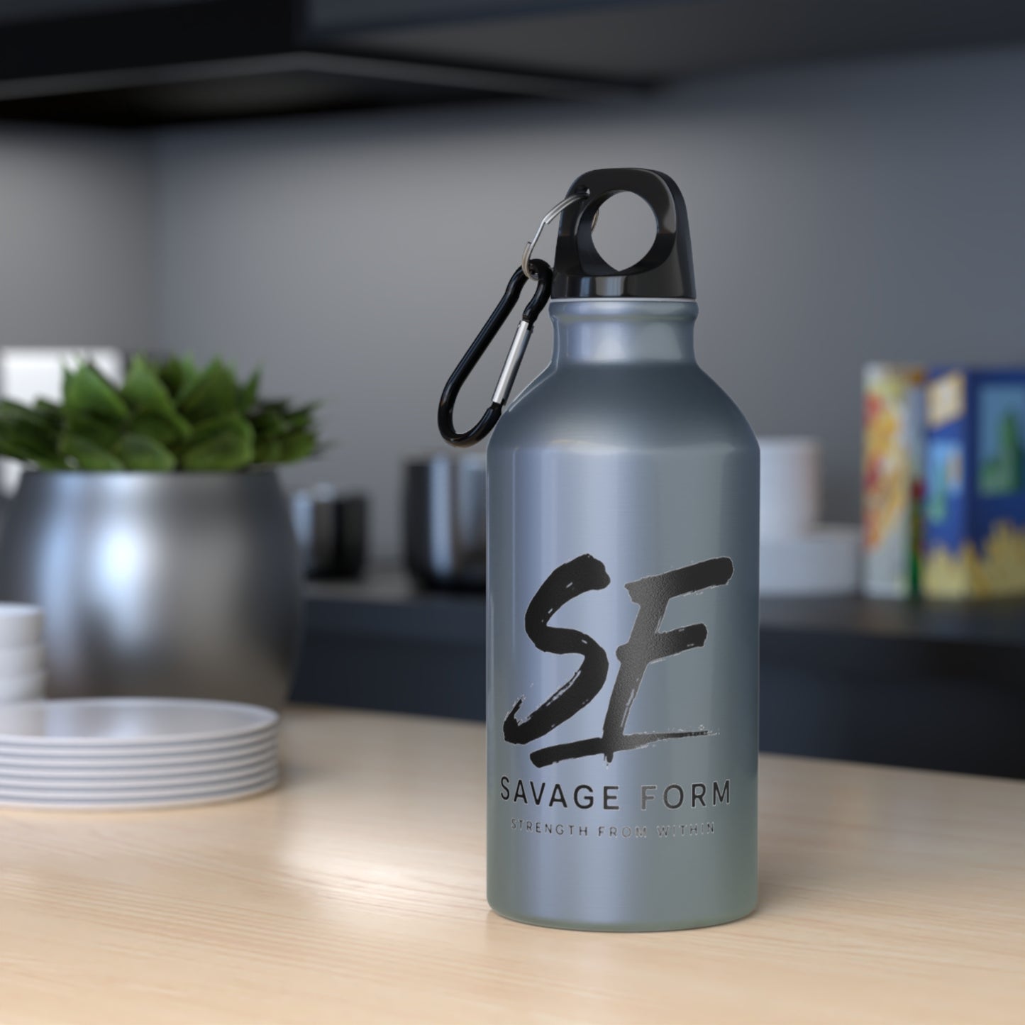 Savage Form Stainless Steel Sport Bottle