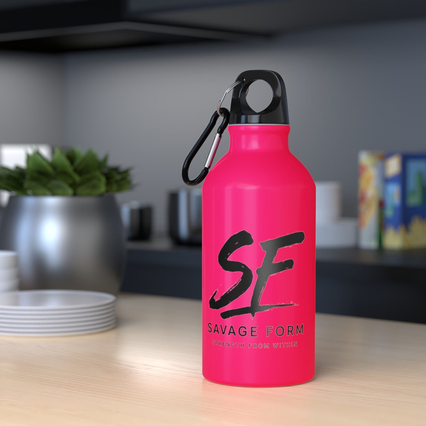 Savage Form Stainless Steel Sport Bottle