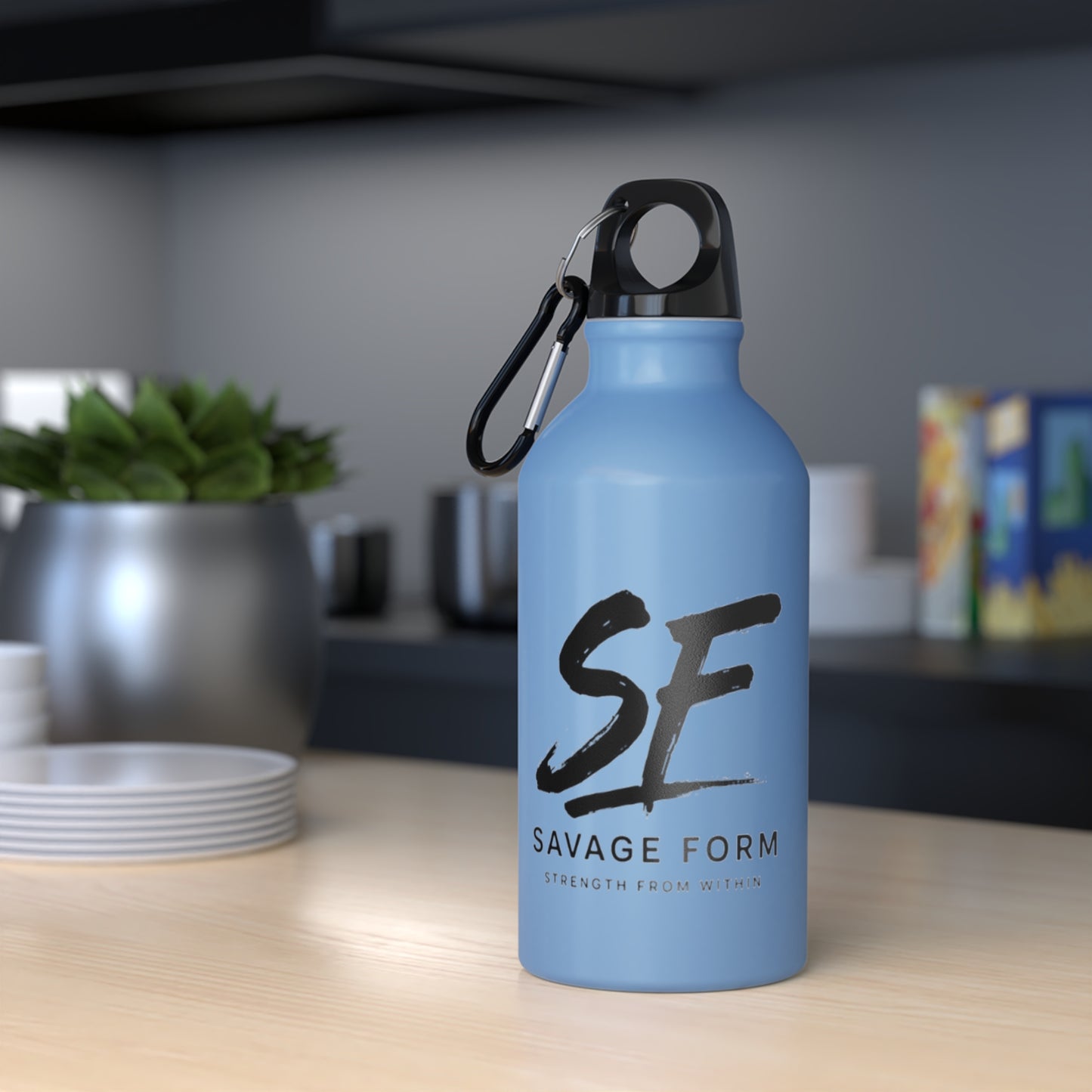 Savage Form Stainless Steel Sport Bottle
