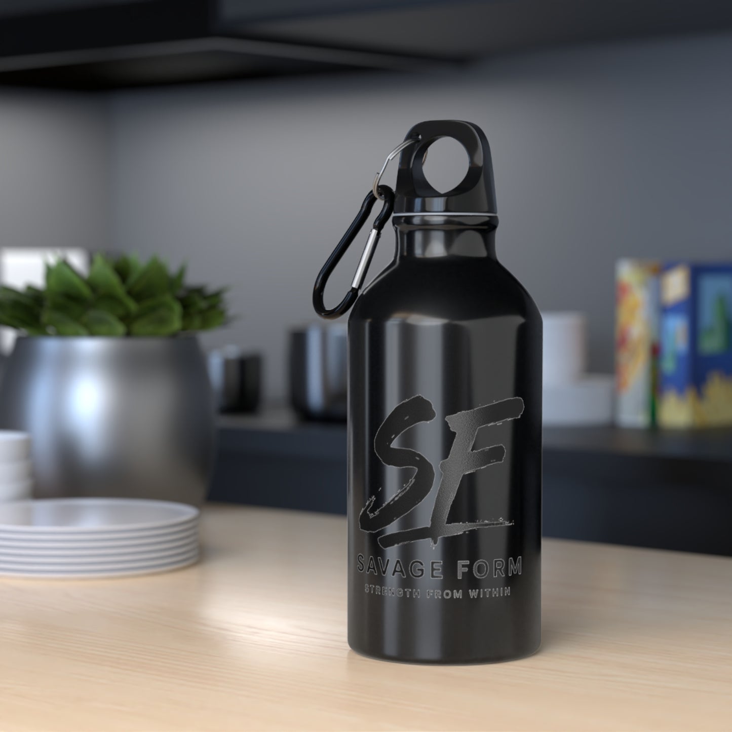 Savage Form Stainless Steel Sport Bottle
