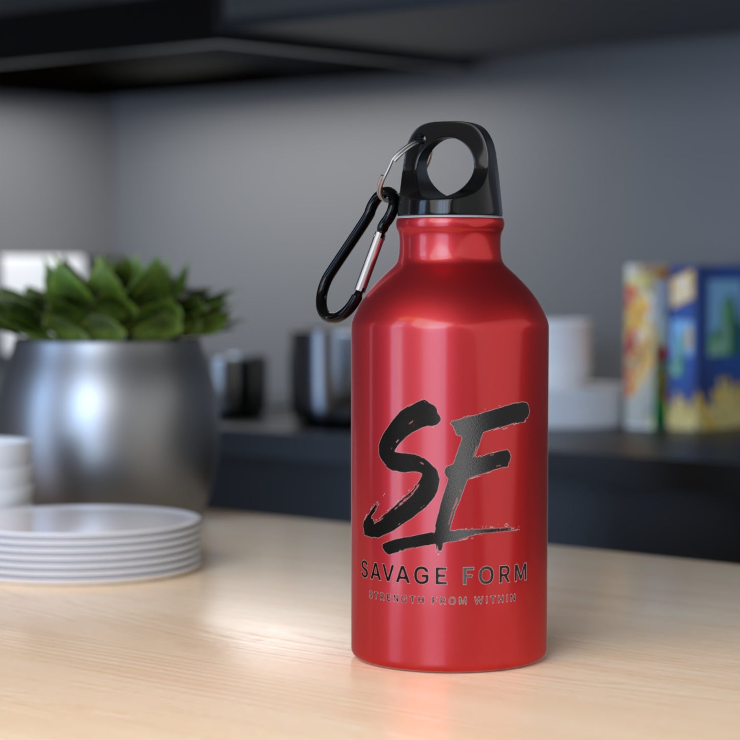Savage Form Stainless Steel Sport Bottle