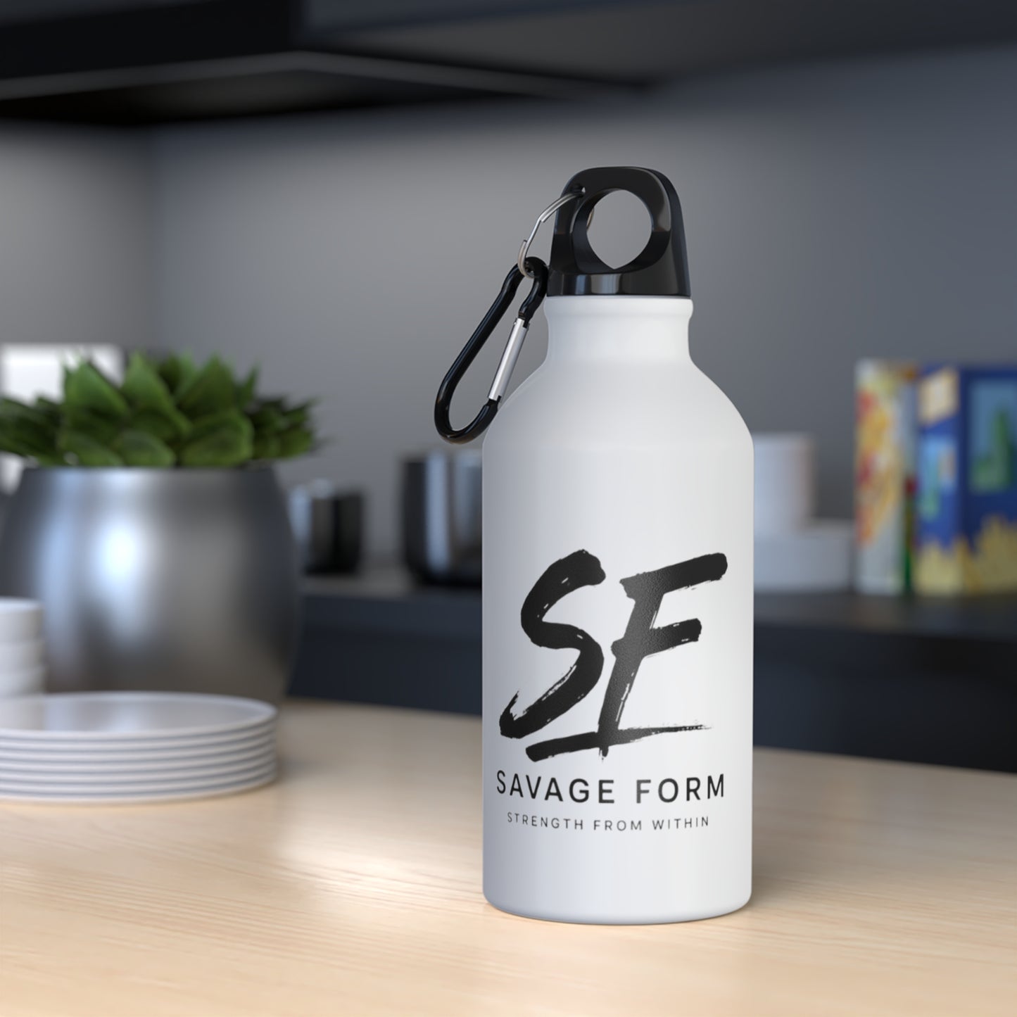 Savage Form Stainless Steel Sport Bottle