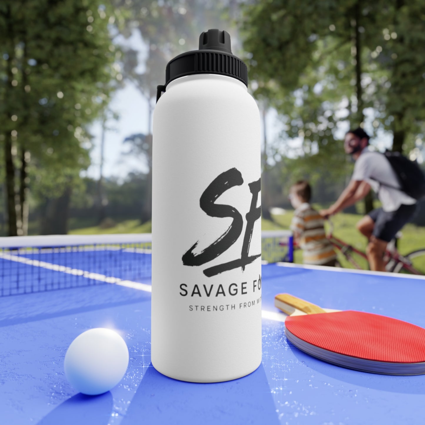 Savage Form Stainless Steel Bottle