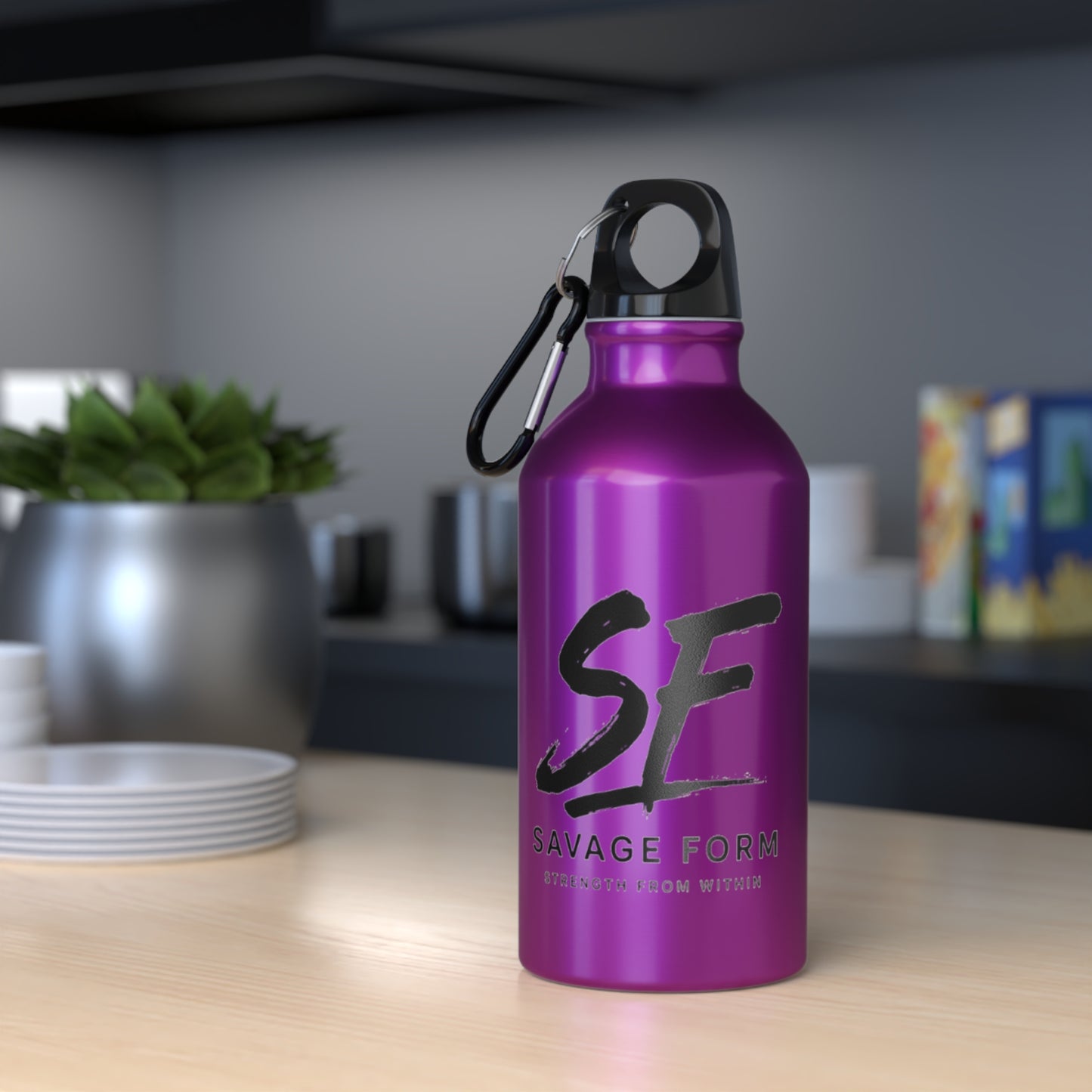 Savage Form Stainless Steel Sport Bottle