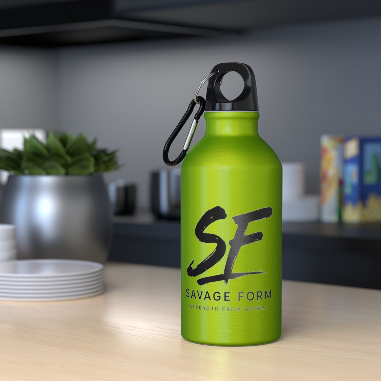 Savage Form Stainless Steel Sport Bottle