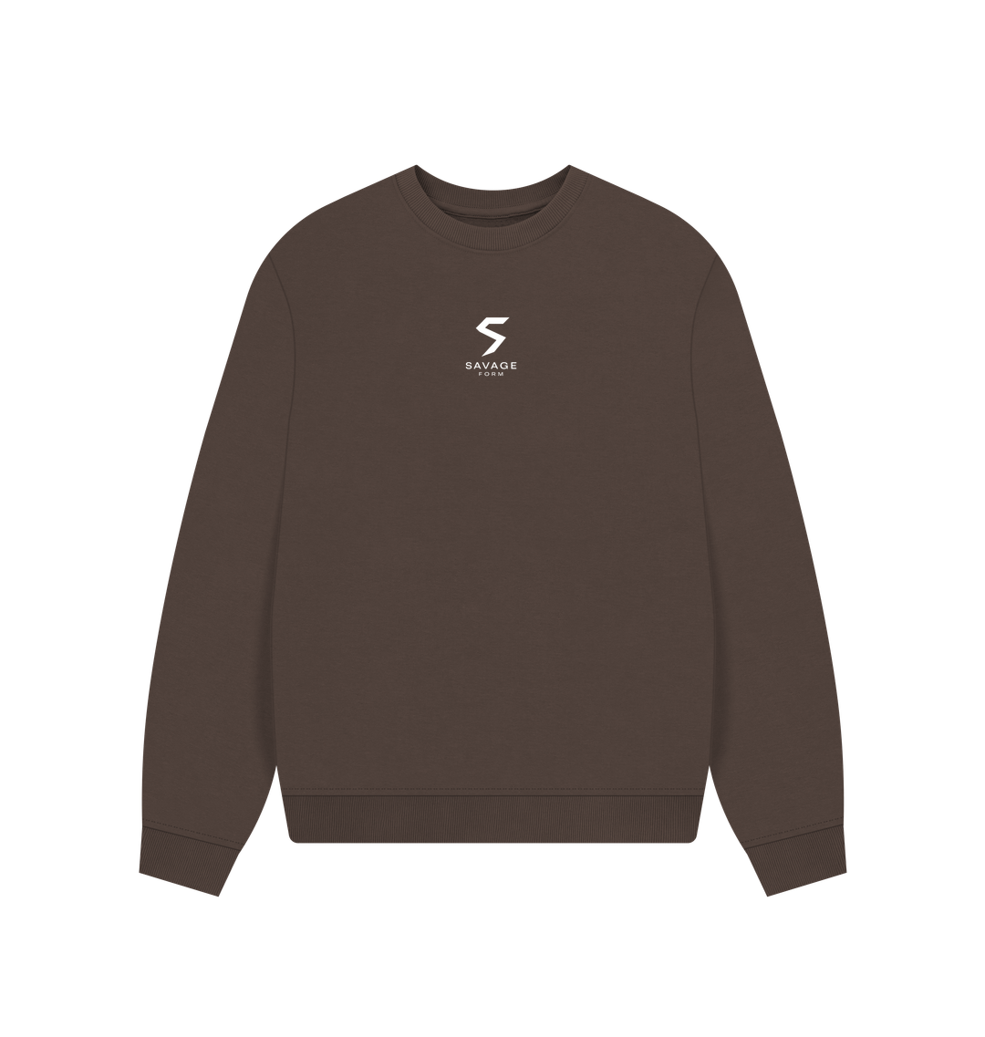 Chocolate Printed Sweater